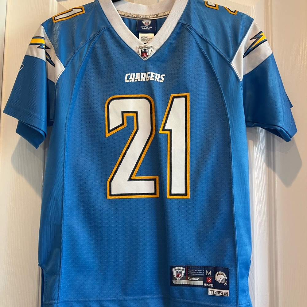 34. NFL CHARGERS Tomlinson Jersey Size M (10-12)